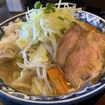 ラーメン南の - 琥珀中華野菜ワンタントッピング