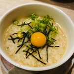 和風もつ料理 あらた - テールスープ雑炊