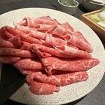 松阪牛・神戸牛・近江牛 三大和牛食べ比べ しゃぶ輝 品川 - 