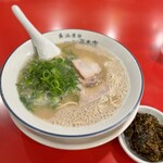 長浜屋台 一心亭 - 辛子高菜ラーメン