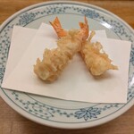 天ぷら新宿つな八 - 海老2尾