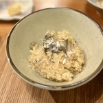 仙人小屋 - 鮎炊き込みご飯、いつか、また食べに行きます〜