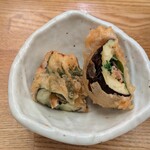 天ぷら新宿つな八 - 茄子深川揚げ