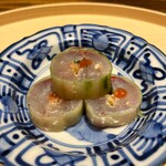 温石 - 鯵胡瓜巻き