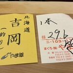 なか條 - 本日のマグロ