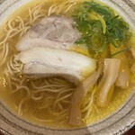 煮干そば・鶏そば藍×福井らーめん五目亭 - 