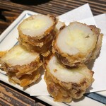 魚々楽 - ポテトサラダ天