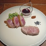 Na Camo guro - 上鴨の炭火焼き