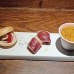 Na Camo guro - 前菜三種