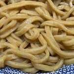 つけ麺ささ木×祇園茶寮 - 麺アップ