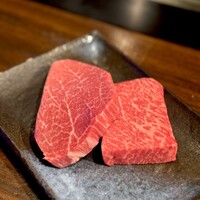 鉄板焼き 牛鳴 - シャトーブリアン、赤身