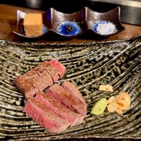 鉄板焼き 牛鳴 - 赤身、シャトーブリアン