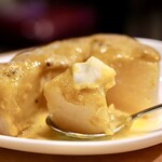 波へい - 焼きカレー大根 うずらのせ