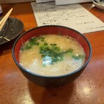 活魚料理 広海 - お味噌汁(卵)