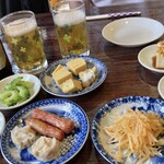 蓮 - パンチャンみたいなお通しwこれ全て無料！