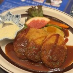 下町の洋食 時代屋 - デミにタルタル。