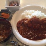 ニューサントス - ハヤシライス定食