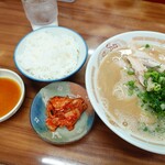 豚骨ラー麺 ごん太 - ラーメン+Cセット♪