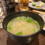 川治 - 味噌汁