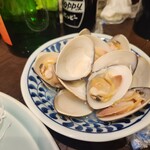 川治 - ハマグリの酒蒸し