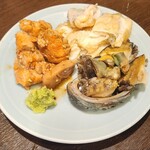 川治 - あん肝 、トコブシ、あなご