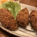 ふじ蔵 - カキフライ　旨い