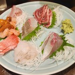 川治 - 刺身盛り合わせ