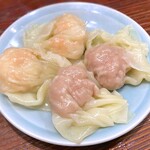 中華蕎麦にし乃 - 皿ワンタン(肉2個､海老2個)￥400　2025.10.21