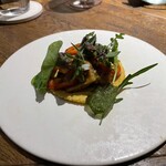 No Code - トリッパ他の内臓肉と野菜◯