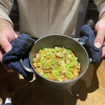 No Code - 〆の芋が入った炊き込みご飯◯