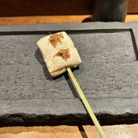 やきとり松里 - むね 梅肉のせ