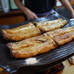 かぶと - 静岡産 天然鰻の白焼き 2014.11.1x