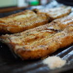 かぶと - 静岡産 天然鰻の白焼き 2014.11.1x