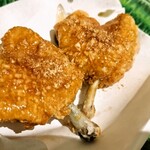 土の上の花 - 創業店復刻!!手羽先からあげ～甘辛だれ～