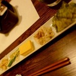 土の上の花 - 和食とモダンを意識した、福岡県うきは市の歴史ある宿場町の地域