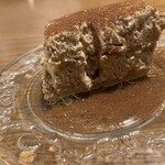 ニュー貝殻荘 - シェフ特製デセール　「栗と生姜のミルフィーユ」