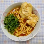 ナカノヤ - 讃岐カレーうどん180円(鶏天トッピング)