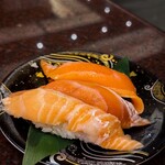 北々亭 - サーモン三昧