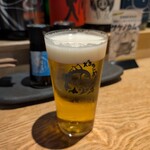 港町のモンキチ - 生ビール