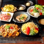 ここやねん - もんじゃ焼コース