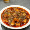 沙漠之月 - 料理写真:麻婆豆腐・・・この色