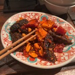 黒猫夜 六本木店 - 麻辣ピータン