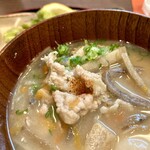 治兵衛 - 薄味仕立て、一味が合います。