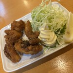 はすみ - タコの唐揚げ。揚げ物が欲しくなりました！
