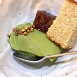 手打ち蕎麦・鮨 いまふく - デザートにも蕎麦