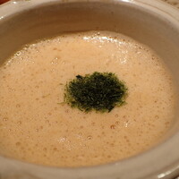 蕎麦懐石 無庵 - 大和芋つけとろせいろ