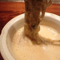 蕎麦懐石 無庵 - 大和芋つけとろせいろ