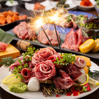 【天神駅周辺で焼肉宴会】各種おすすめコースは6,000円より