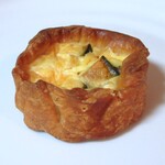 アドゥマン - カボチャとカマンベールチーズのキッシュ