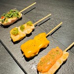 鉄板串焼 炎魔 - 